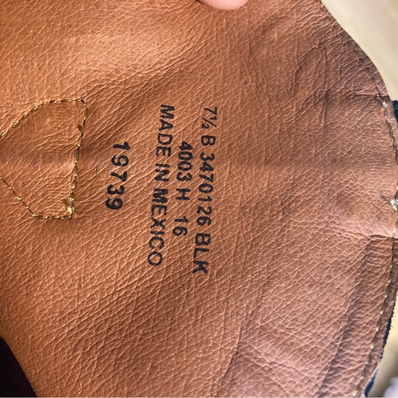 Frye black suede boots, 7.5 - Picture 3 of 4